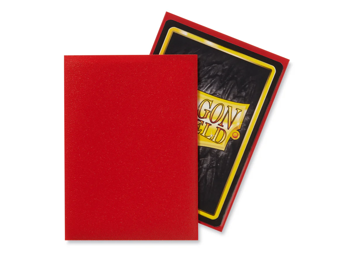 Dragon Shield - Standard Sleeves 100ct - Crimson MATTE - Image 3