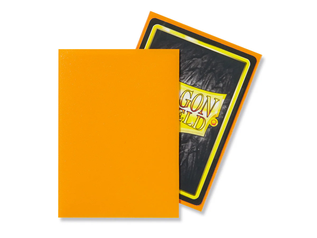 Dragon Shield - Standard Sleeves 100ct - Orange MATTE - Image 3